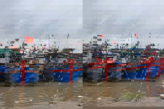 Hướng dẫn tàu thuyền neo đậu, tránh, trú bão số 10